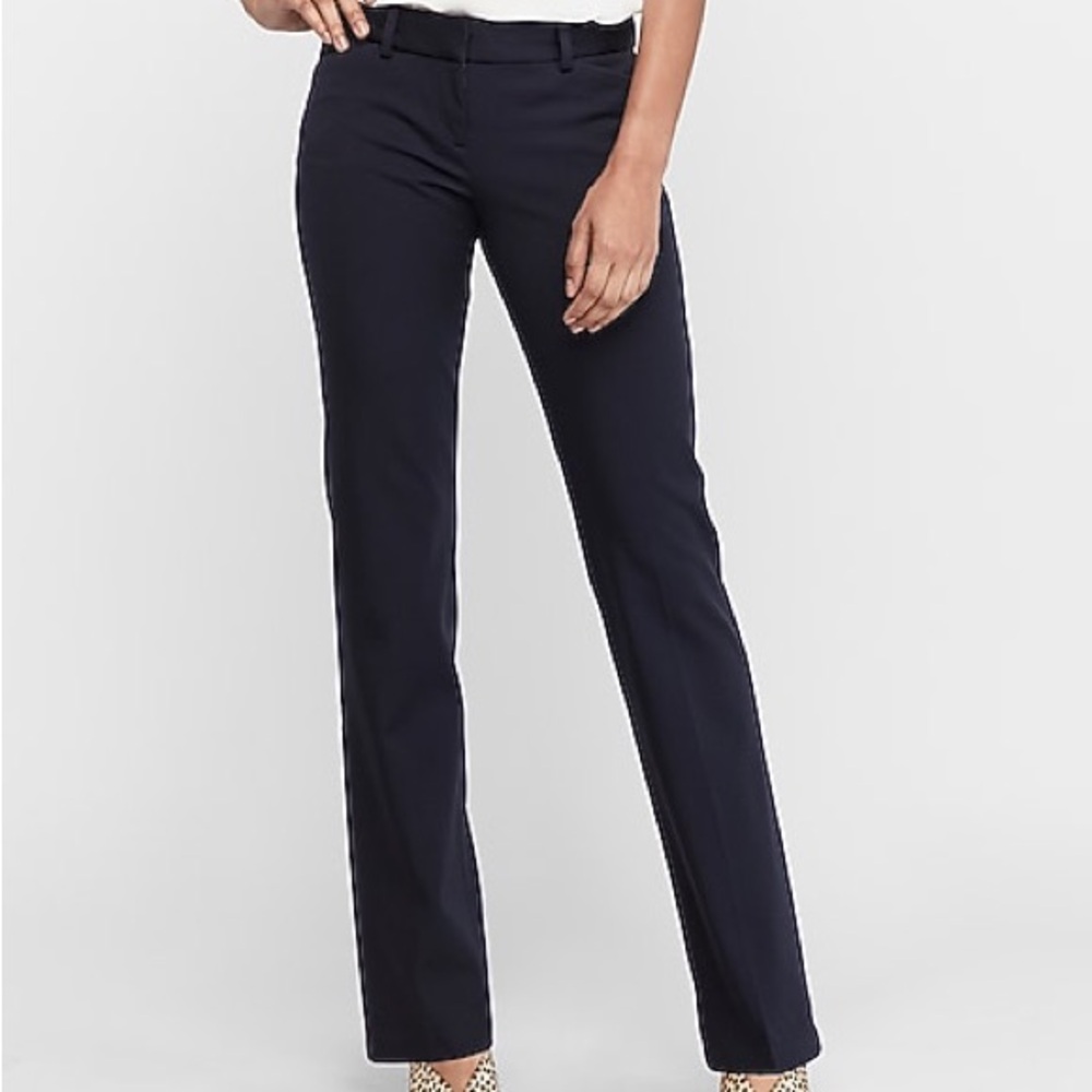 Express Low Rise Barely Boot Editor Pant NEW - Picture 2 of 16